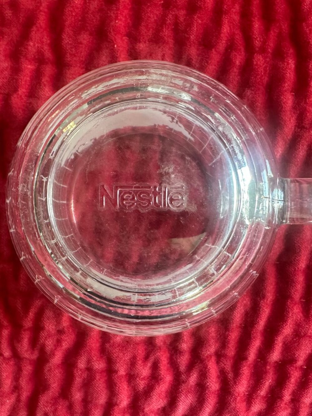 Vintage 1970s Nestle Nescafe World Map Globe Glass Coffee Mugs Set of 5 - Picture 3 of 3